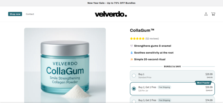 Velverdo CollaGum Reviews: Does Velverdo CollaGum Really Support Skin and Joint Health?