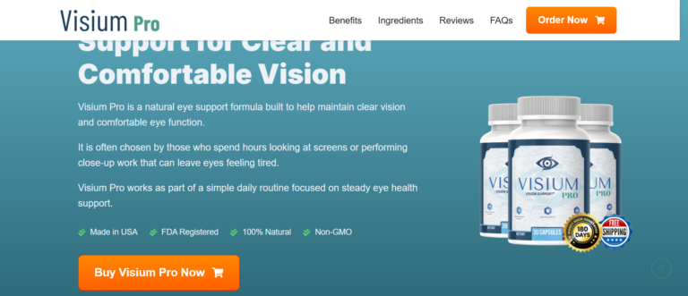Visium Pro Reviews (2026): Does This Eye Supplement Really Work or Is It Overhyped?