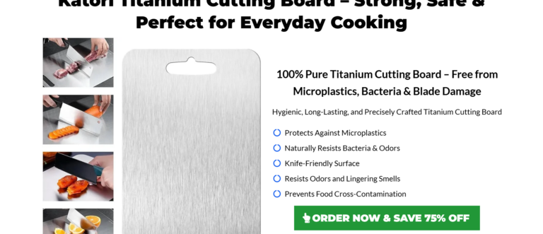 Katori Cutting Board Reviews 2026: Is This Titanium Board Worth It or Just Marketing Hype?