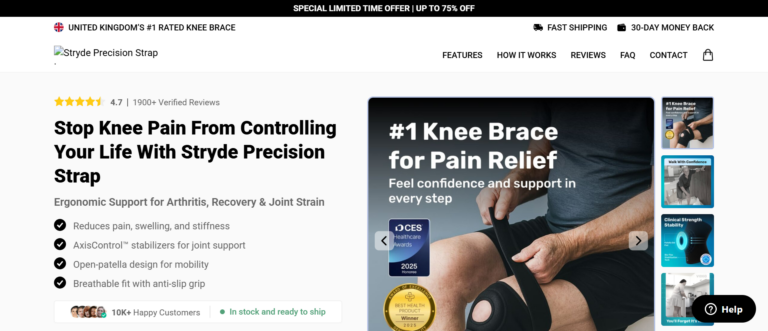 Stryde Precision Strap Reviews (2026): Does This Knee Strap Really Work or Just Marketing Hype?