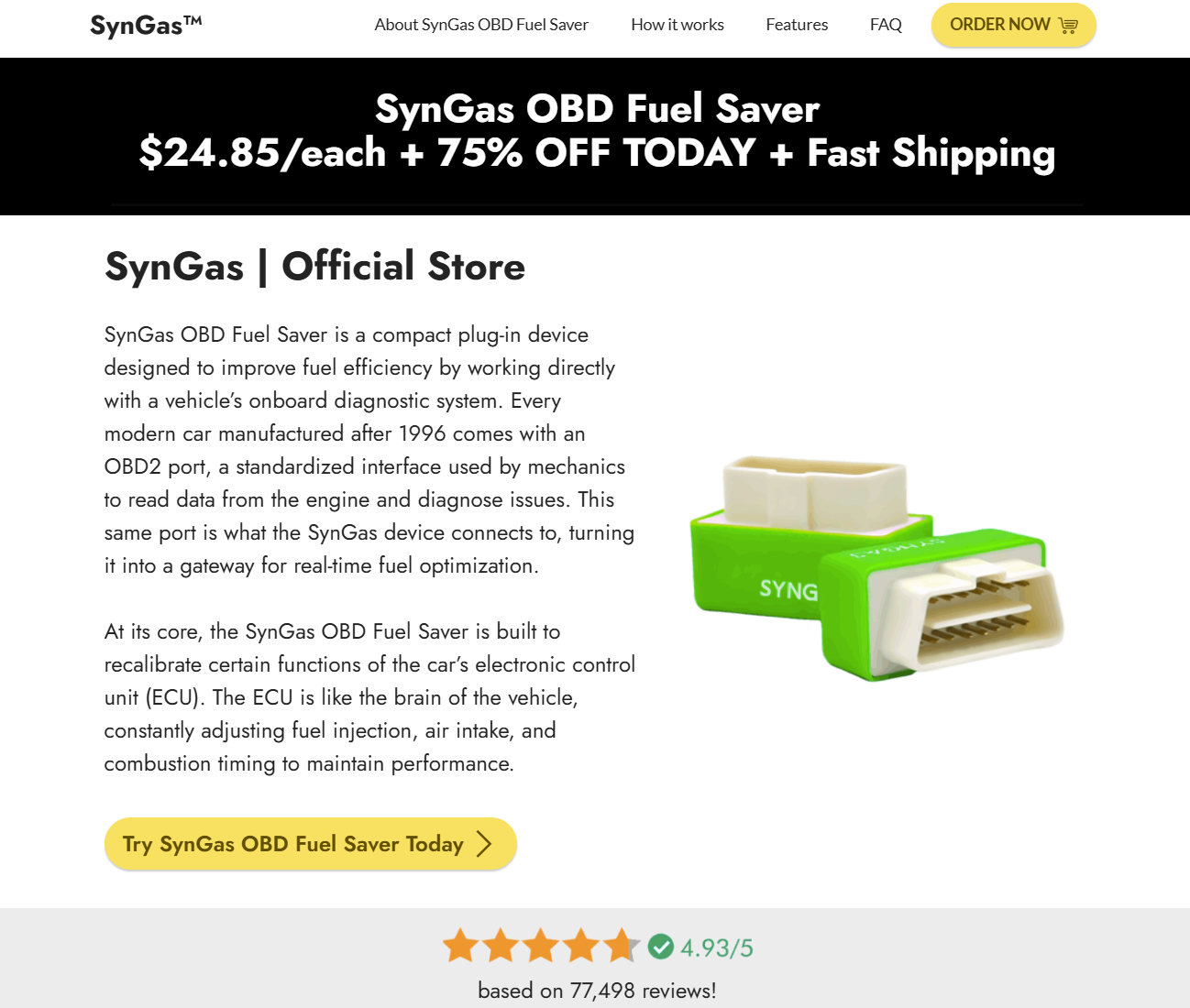 SynGas Fuel Saver Review 2026: Does It Really Improve Fuel Efficiency ...