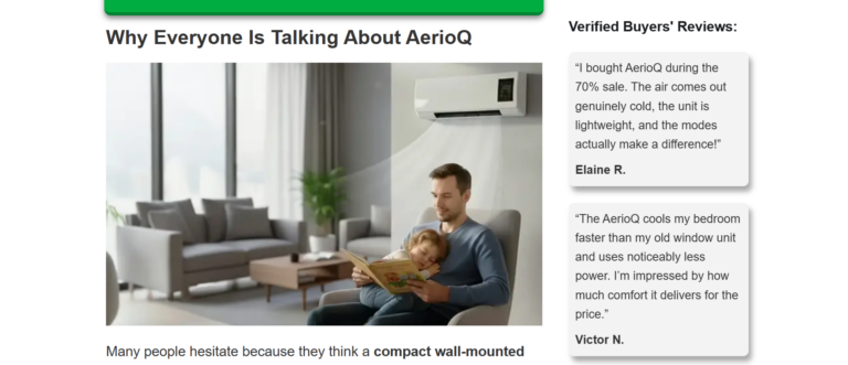 AeriQ Portable AC Reviews (2026): Features, Benefits, and What Buyers Should Know