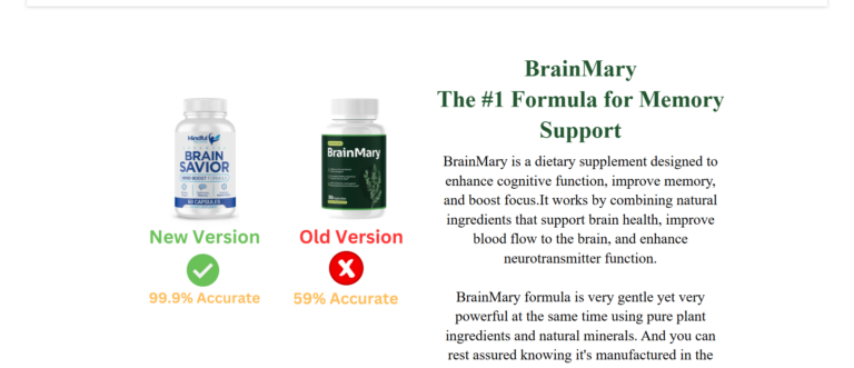 BrainMary Supplement Reviews 2026: A Detailed Look at Ingredients, Features, and Customer Feedback
