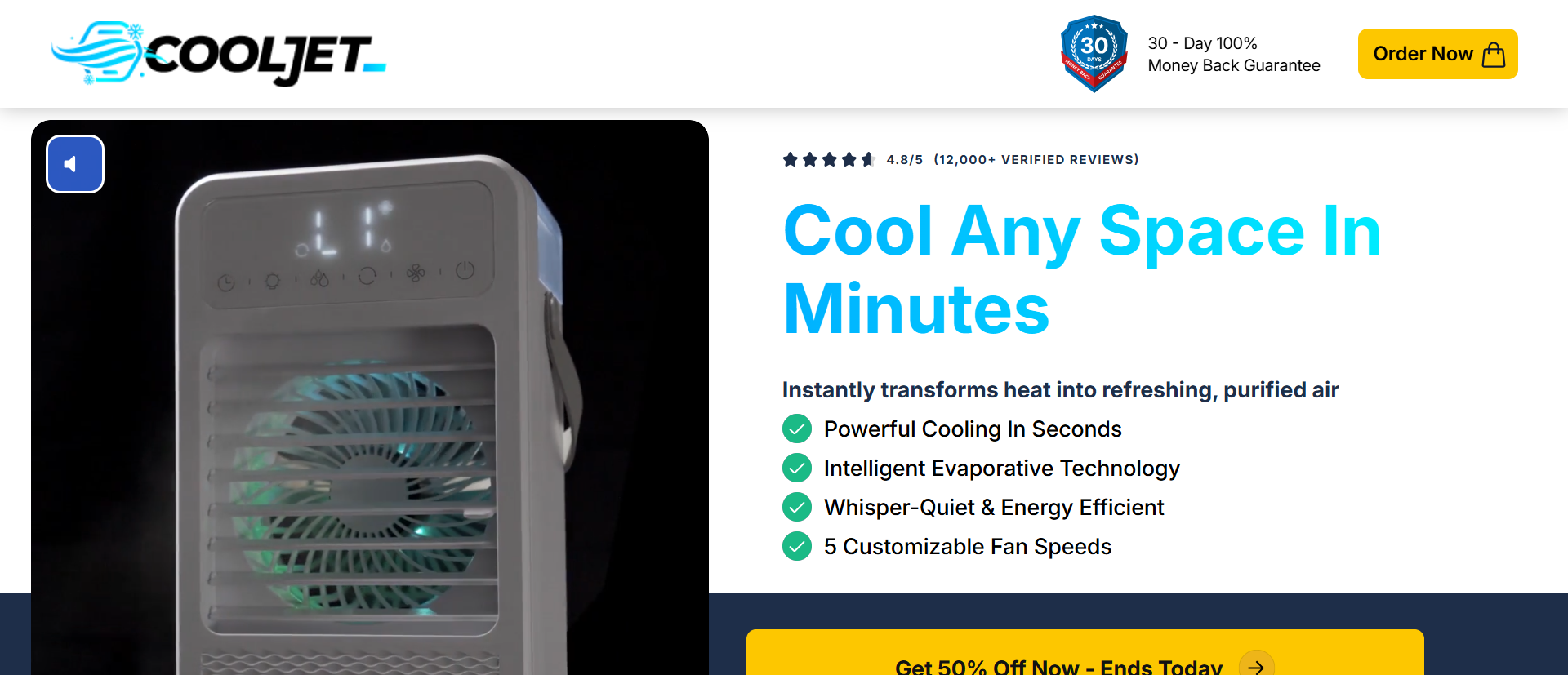 CoolJet Portable AC