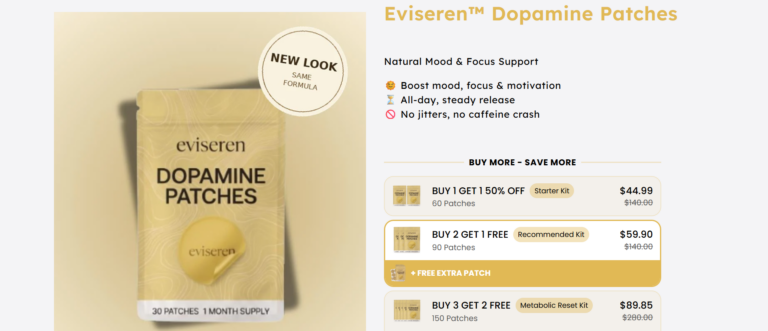 Eviseren Dopamine Patches Reviews 2026: Everything You Need to Know Before Trying Them