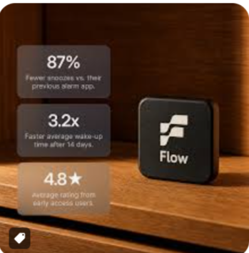 Flow Alarm Clock