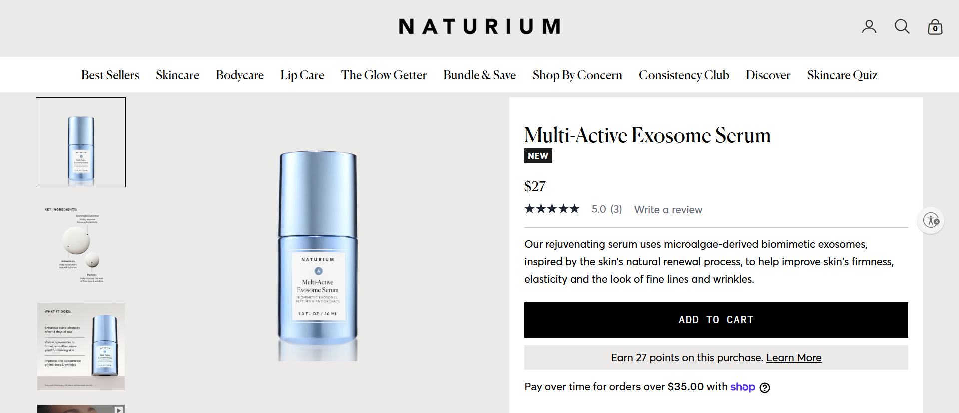Naturium Multi-Active Exosome Serum