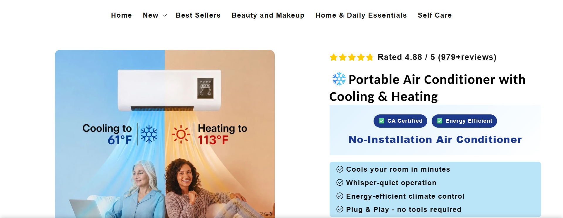 Orvyla Portable AC