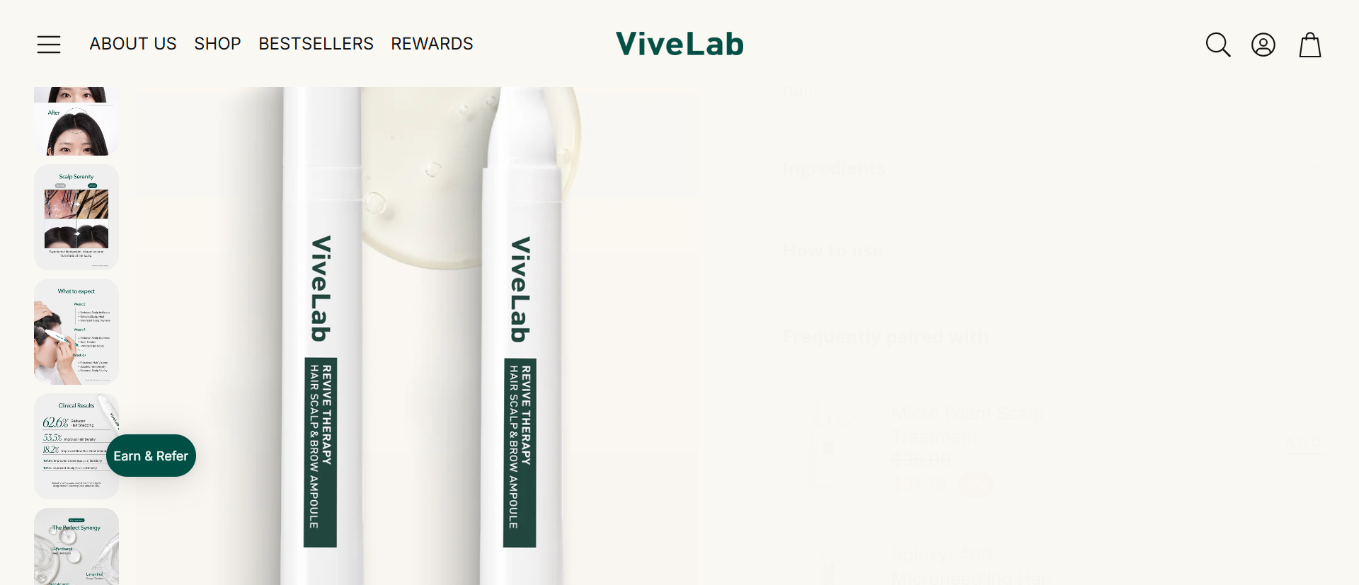 ViveLab Rosemary Hair Growth Serum